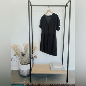 Black and white polka dot Zara dress